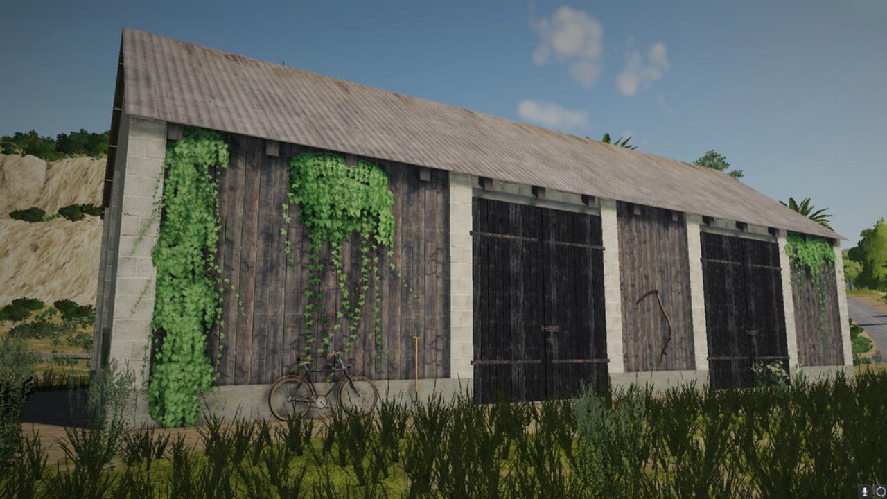 Polish Barn Made Of Hollow Bricks