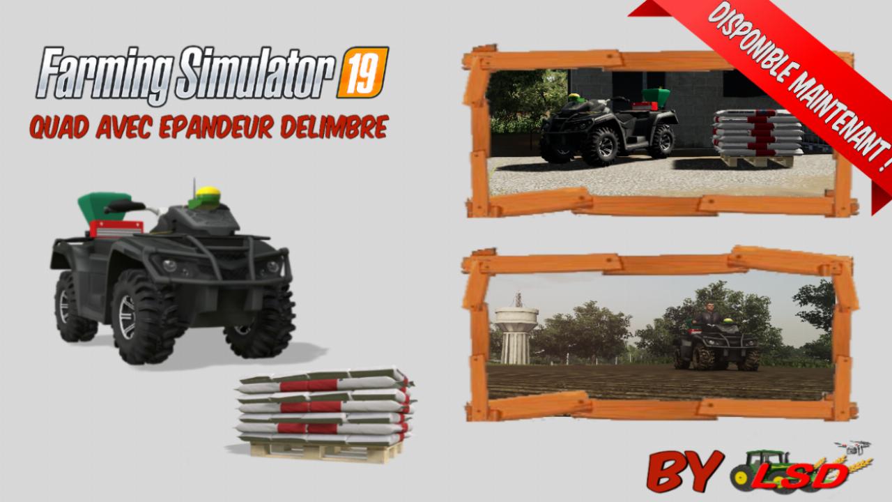 Quad mit Delimbe Spreader