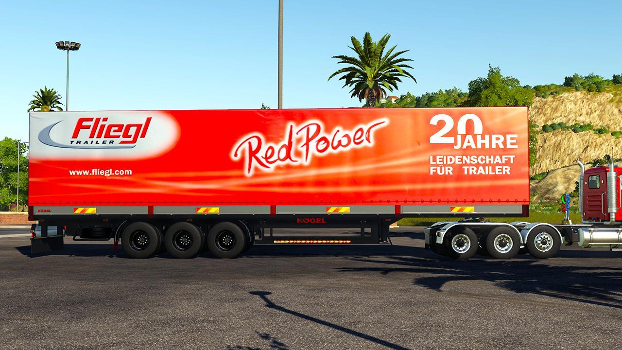 RED POWER Fliegl AUTOLOAD