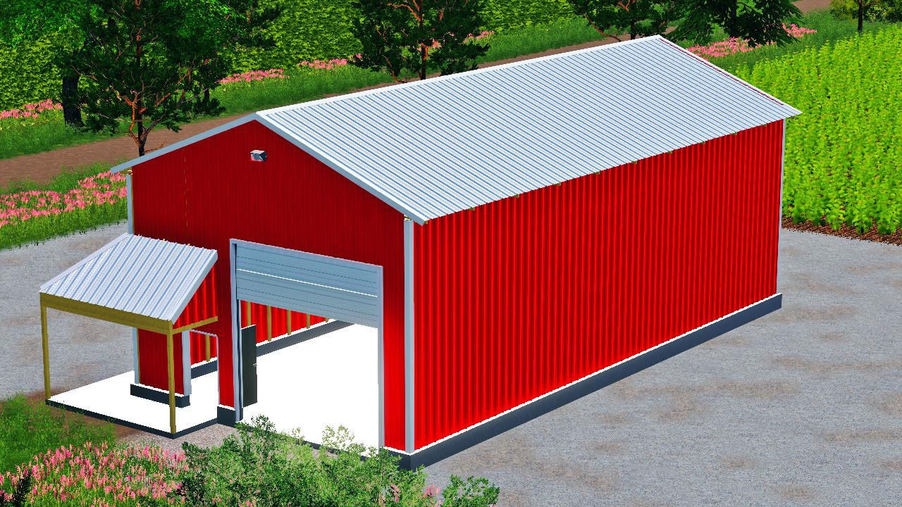 Red shed 30x60