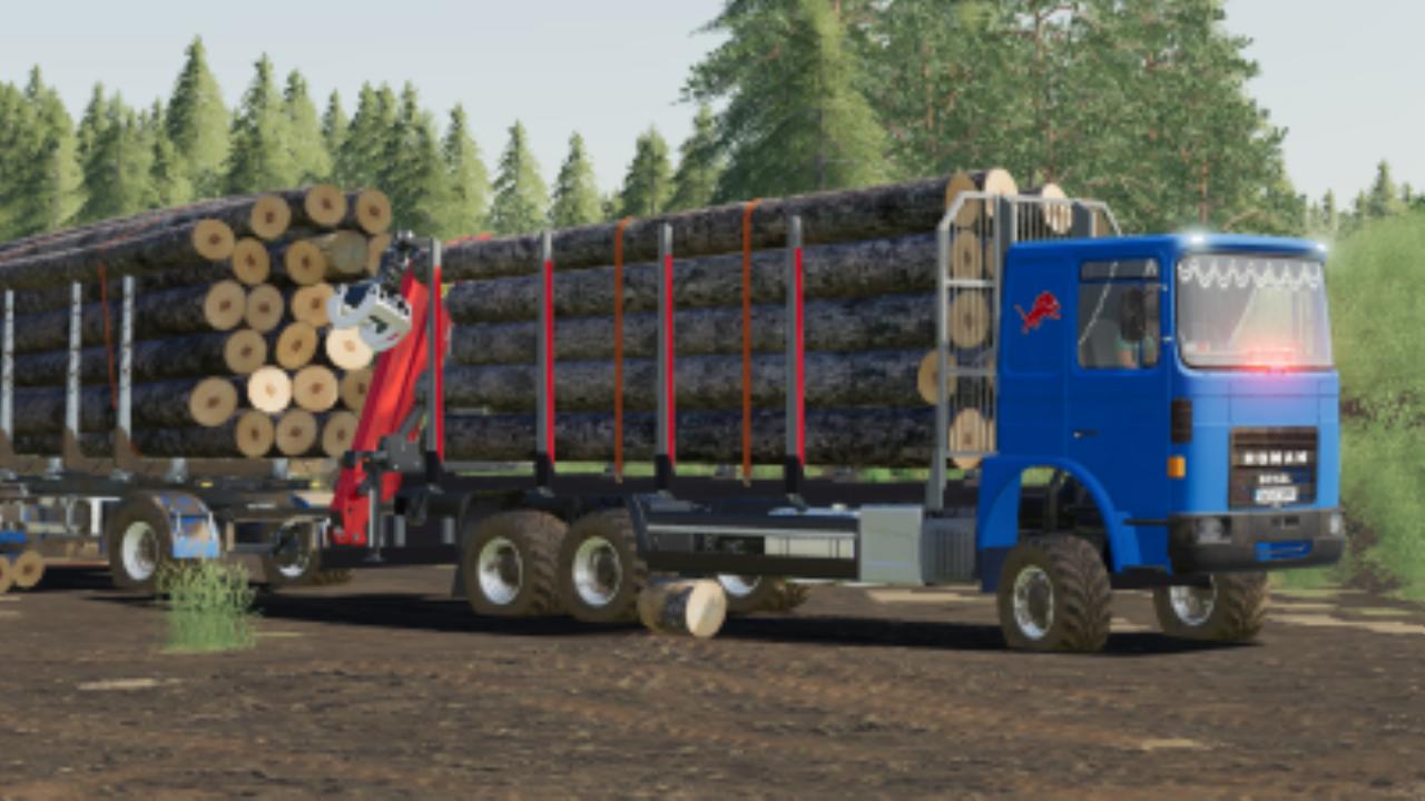 Roman forestry trailer