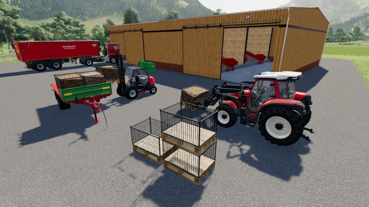 Загрузите мод Root Crop Storage (Другие моды) для FS19, Farming Simulator 1...