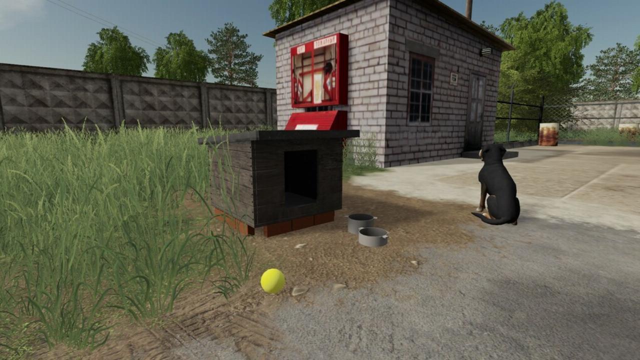 Игра dog house dogs house net. Будка для фс19. Farming Simulator 19 моды будка. Fs17 будка. Будка для ФС 17.