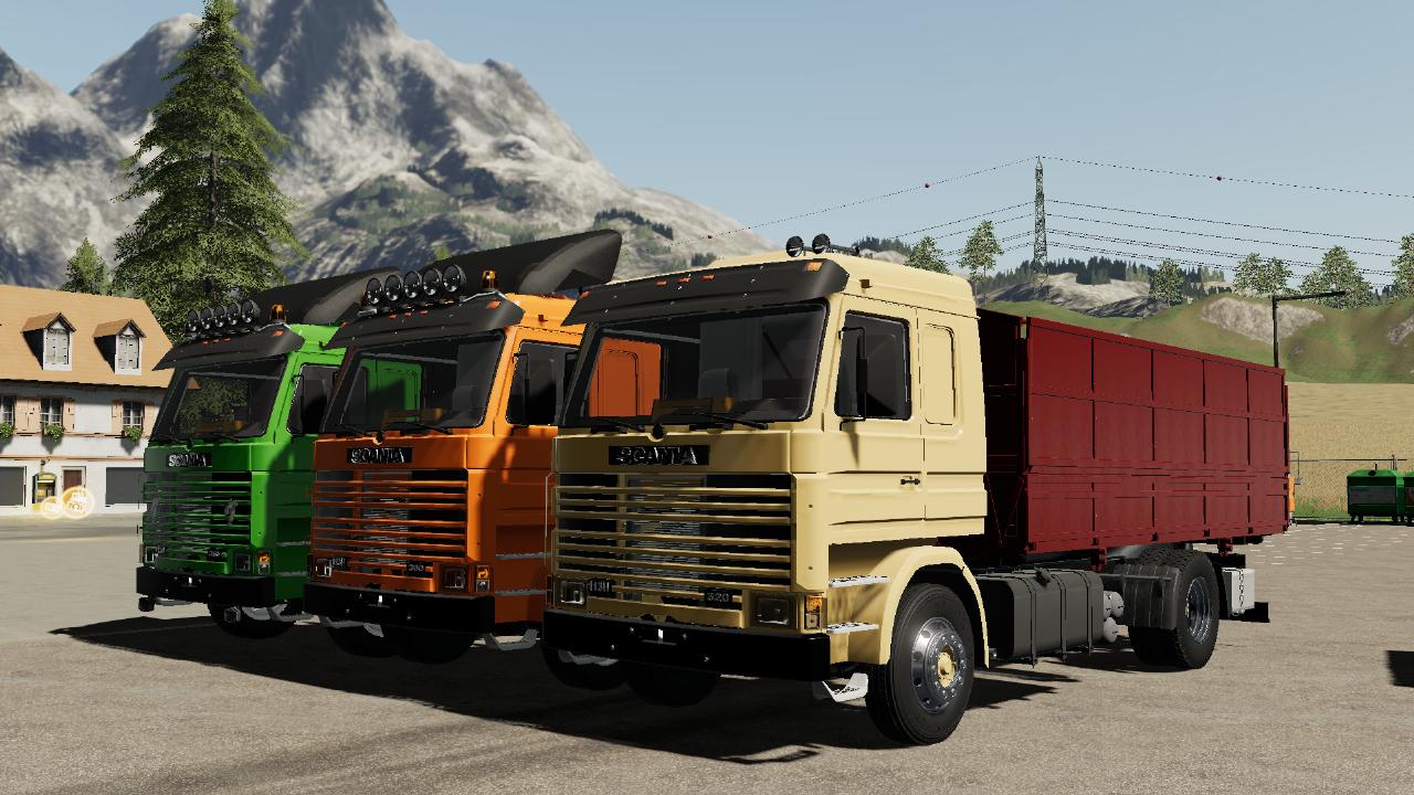 Scania 113H Getreidetransporter