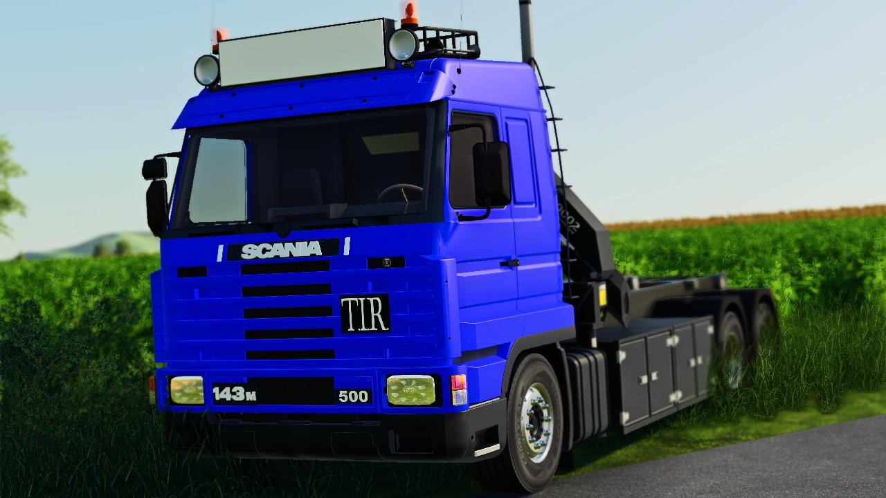 Scania 143M grue