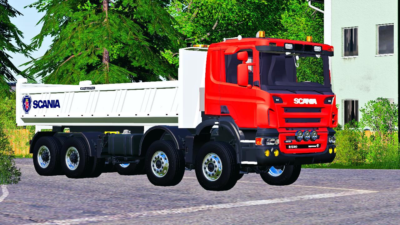 Scania 8X4 TIPPER