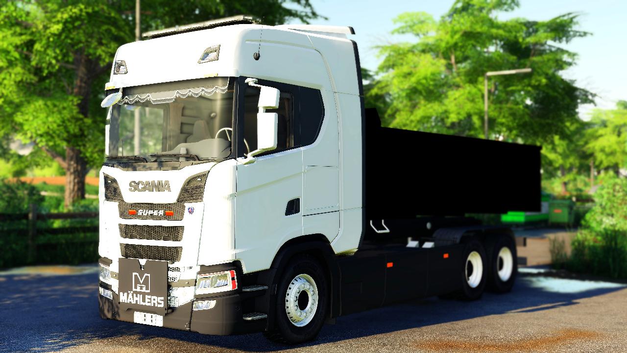 Scania camion benne