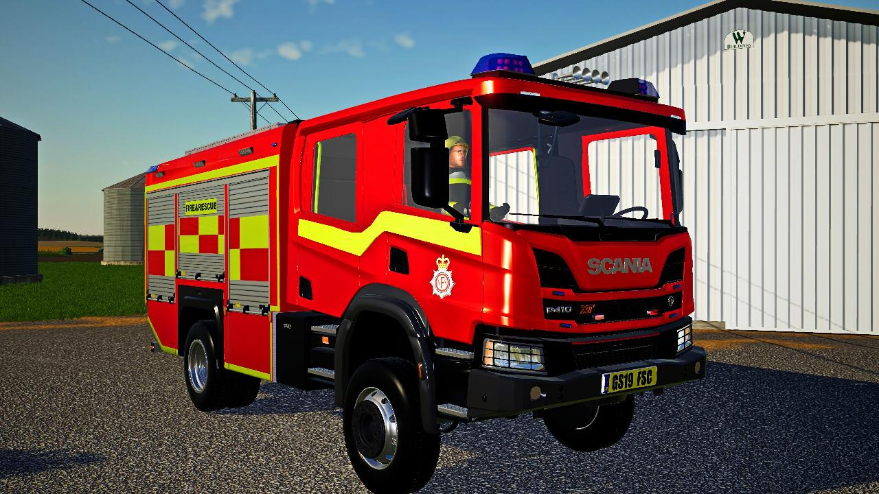 Scania FIRE ENGINE UK