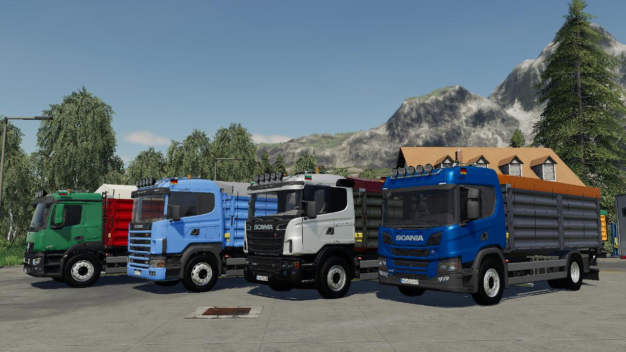 Scania Next Gen P-Serie Getreide-/Überlader