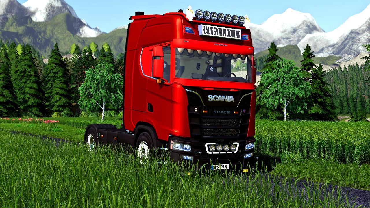 Scania S580 V8