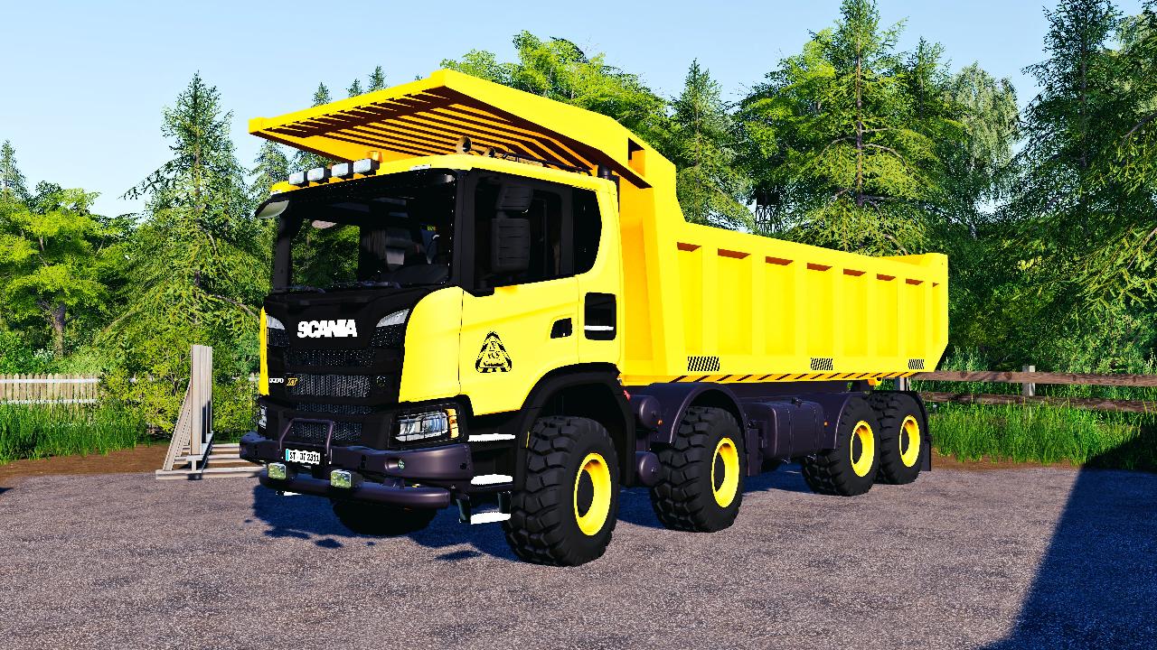 Scania XT 8x8 Mining Version