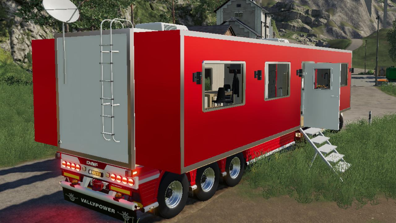 Semi caravane