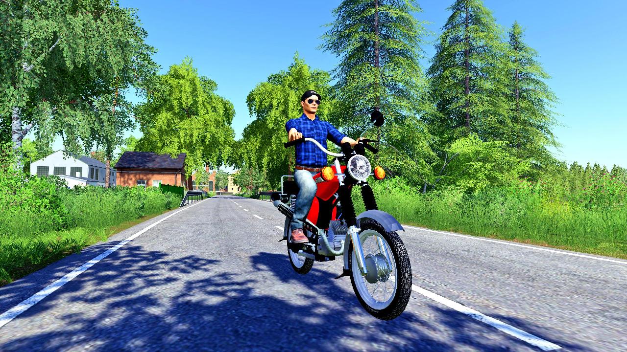 SIMSON S51 V1.0 - FS19 mod 