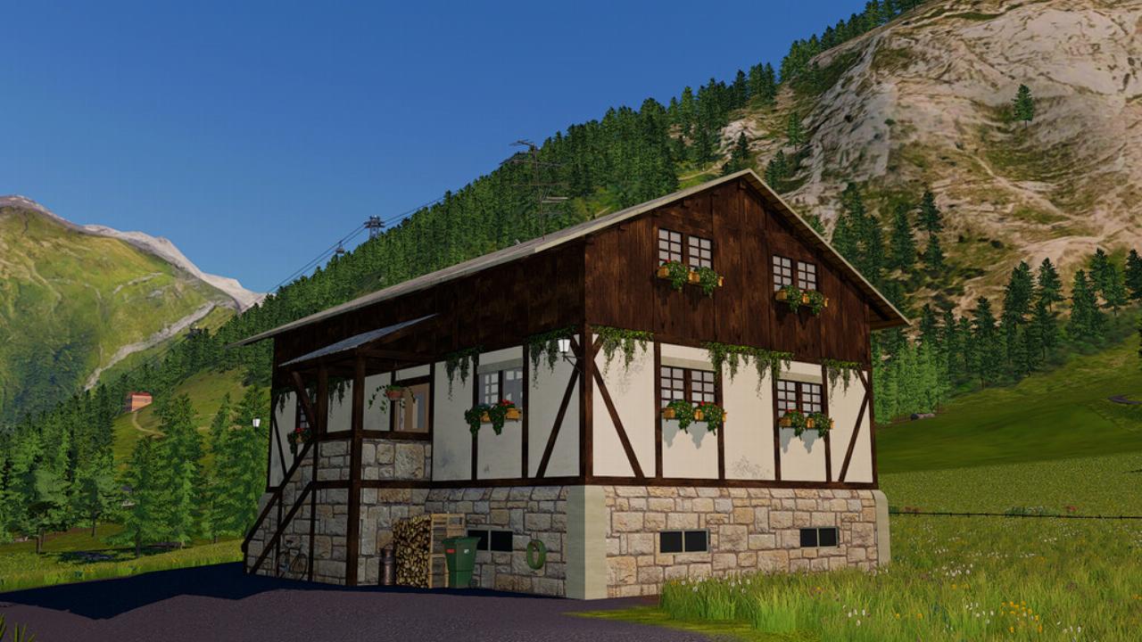 Slowenisches Alpenhaus