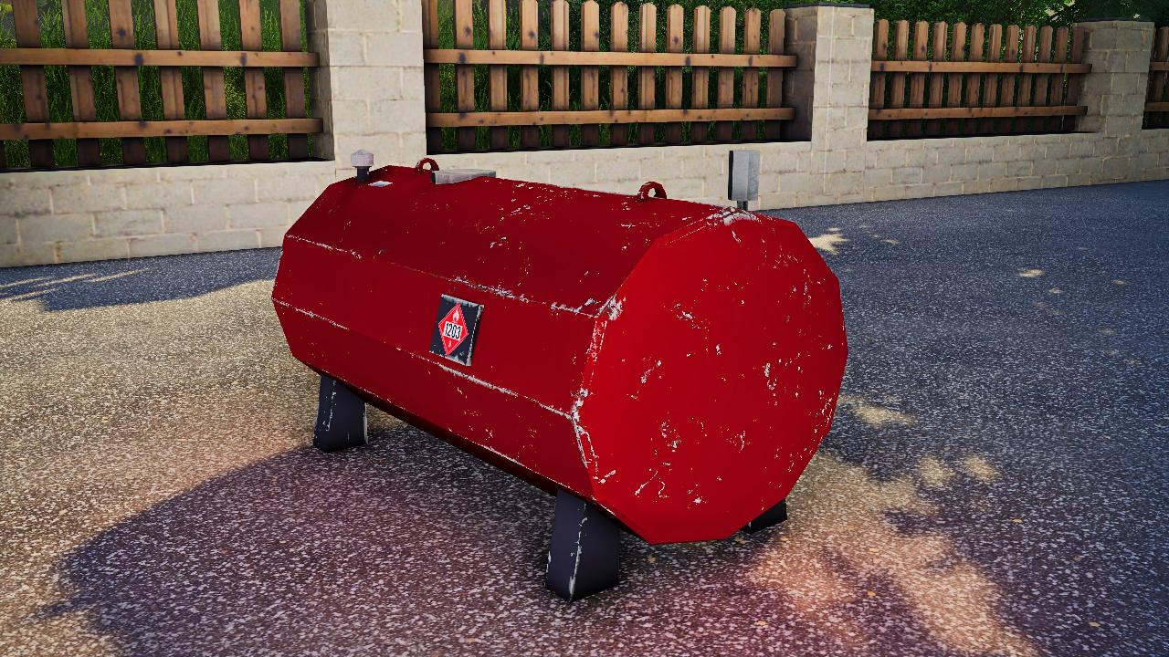 Small gas tank