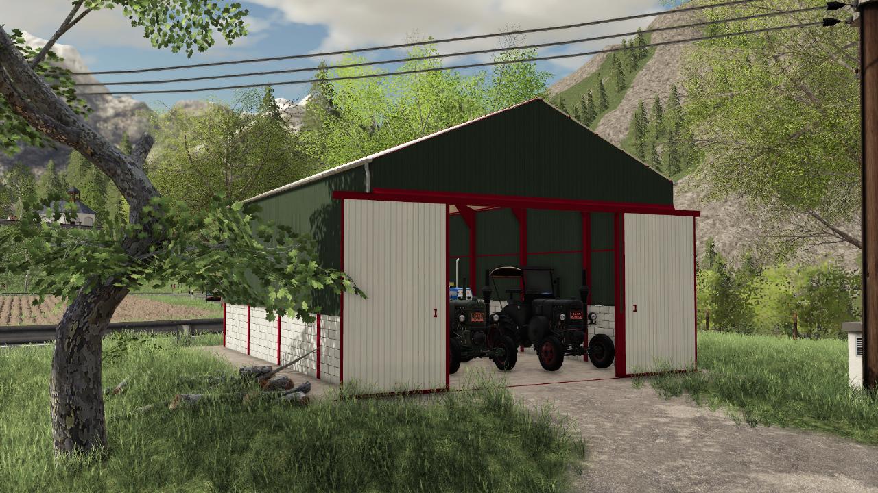 Small storage shed