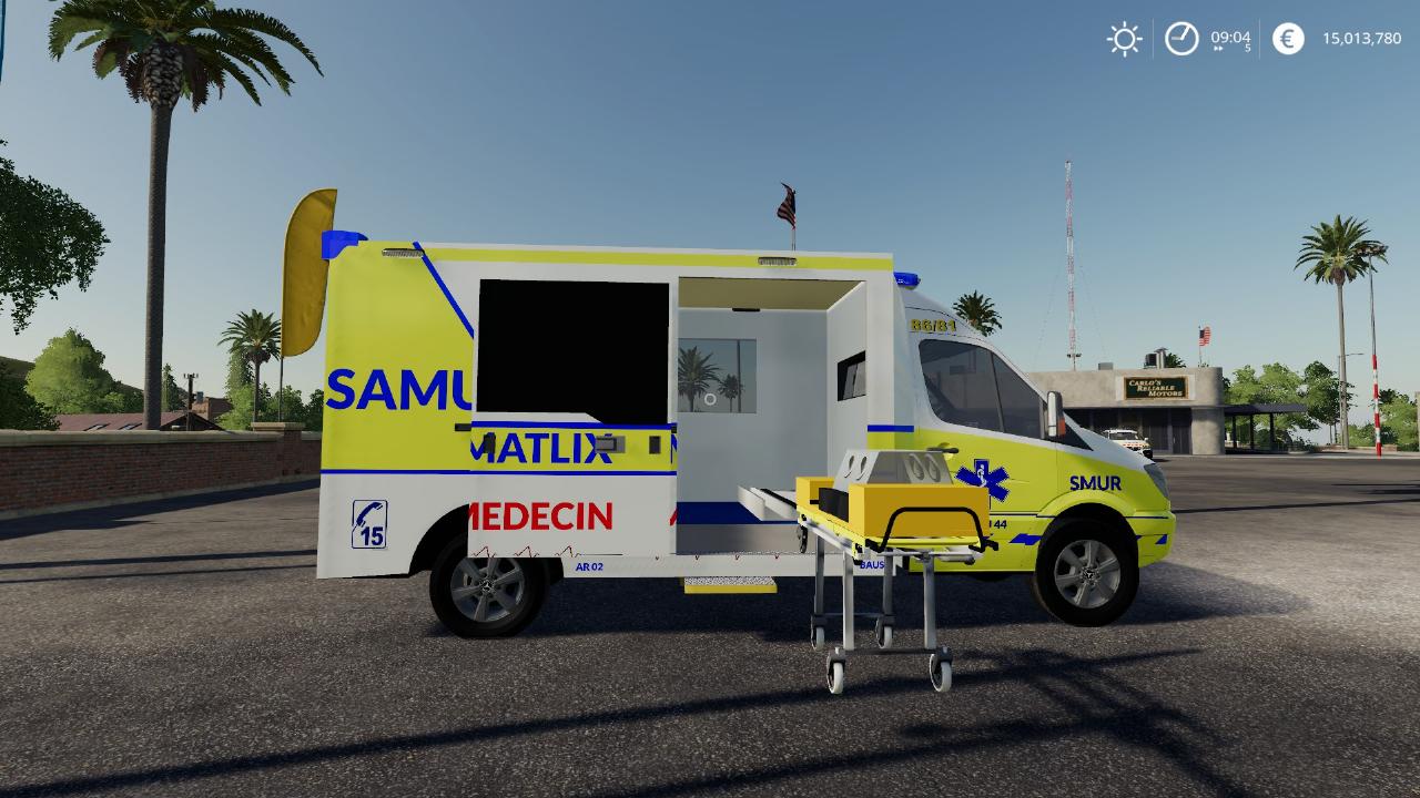 SMUR MATLIX AR 02 Resuscitation Ambulance