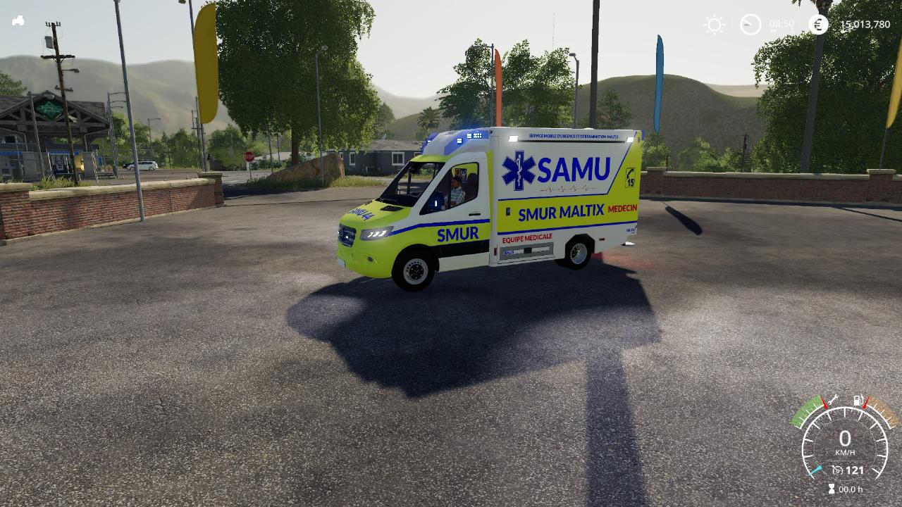 SMUR MATLIX Resuscitation Ambulance