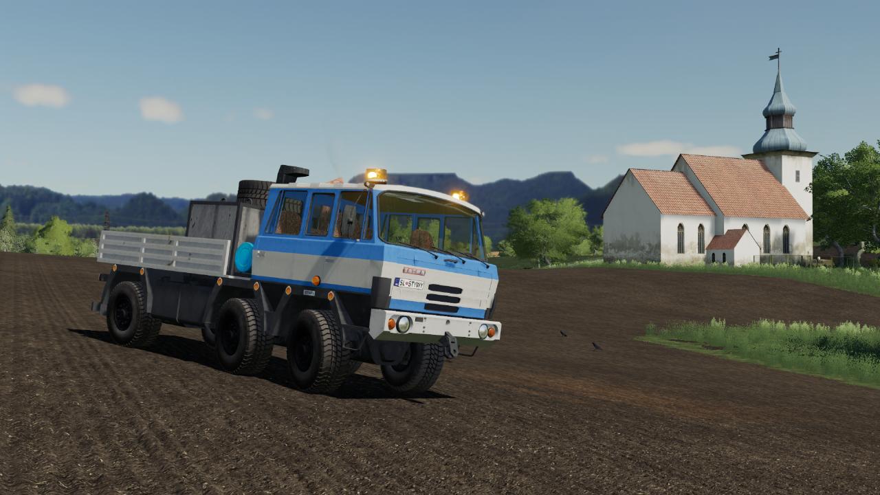 Tatra 815 6x6 trailer tractor