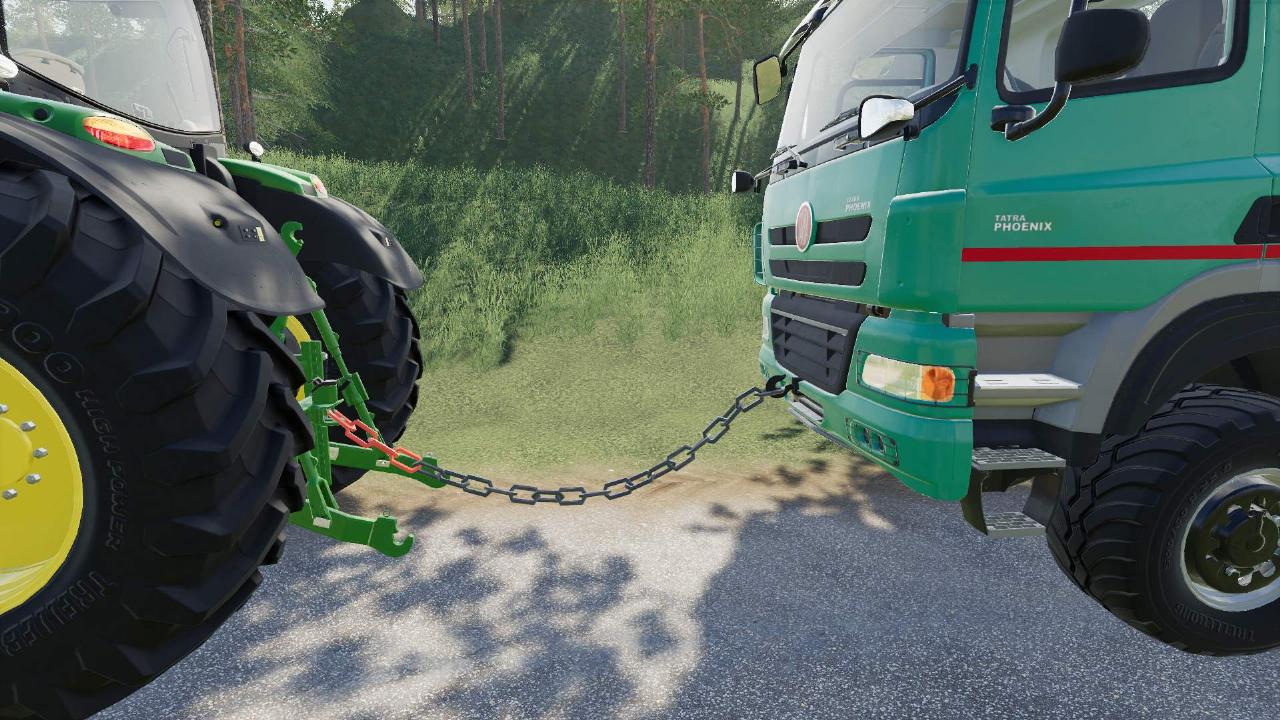 Towing Chain With Hook