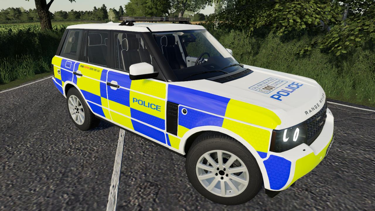 Range Rover de la police britannique