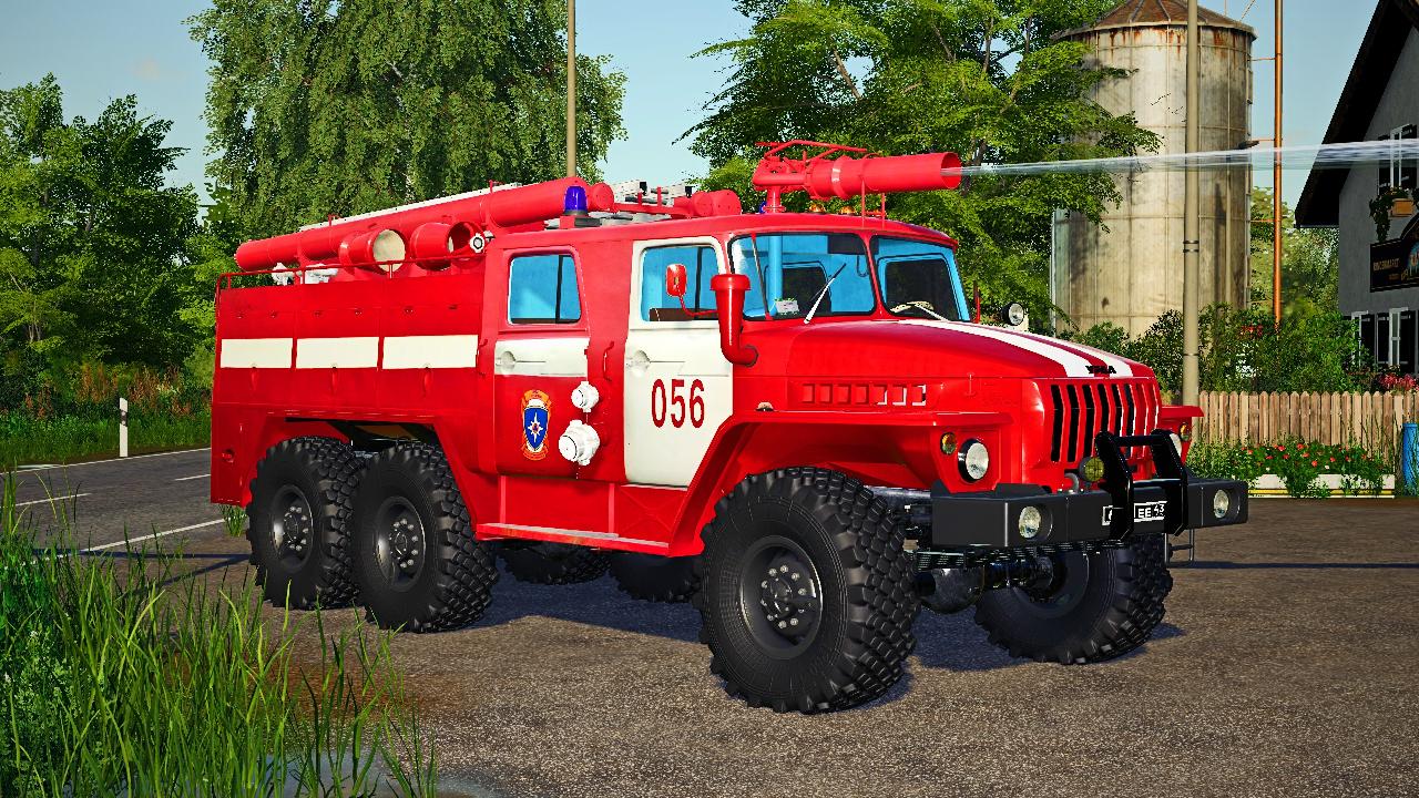 Ural 43202 Pompier