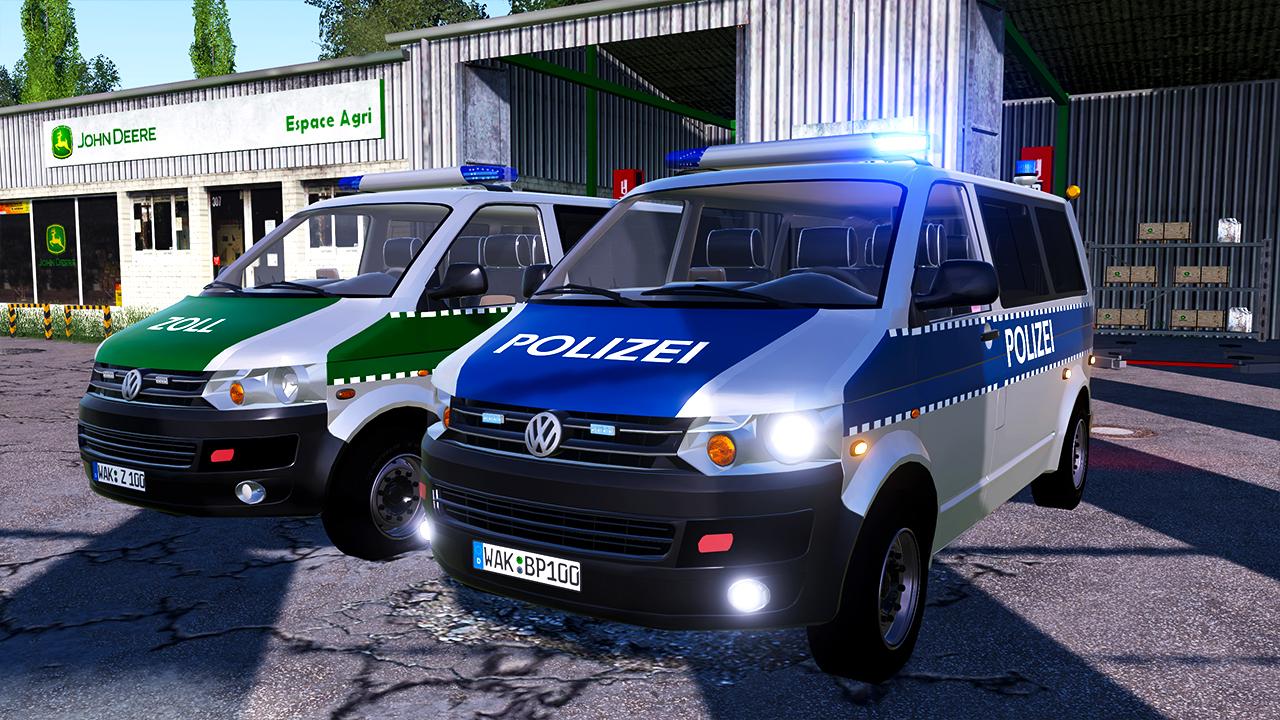 Volkswagen T5 ZOLLPOLIZEI