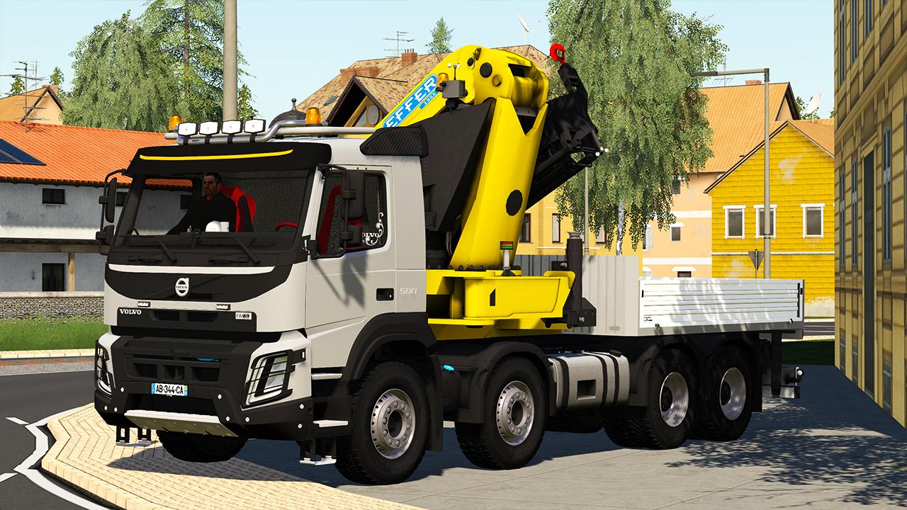 Volvo FMX Crane
