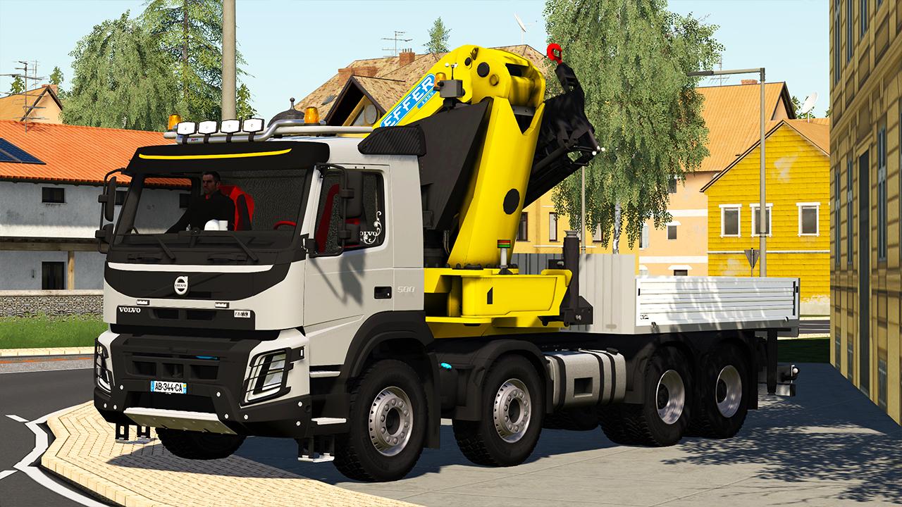 Volvo FMX Crane