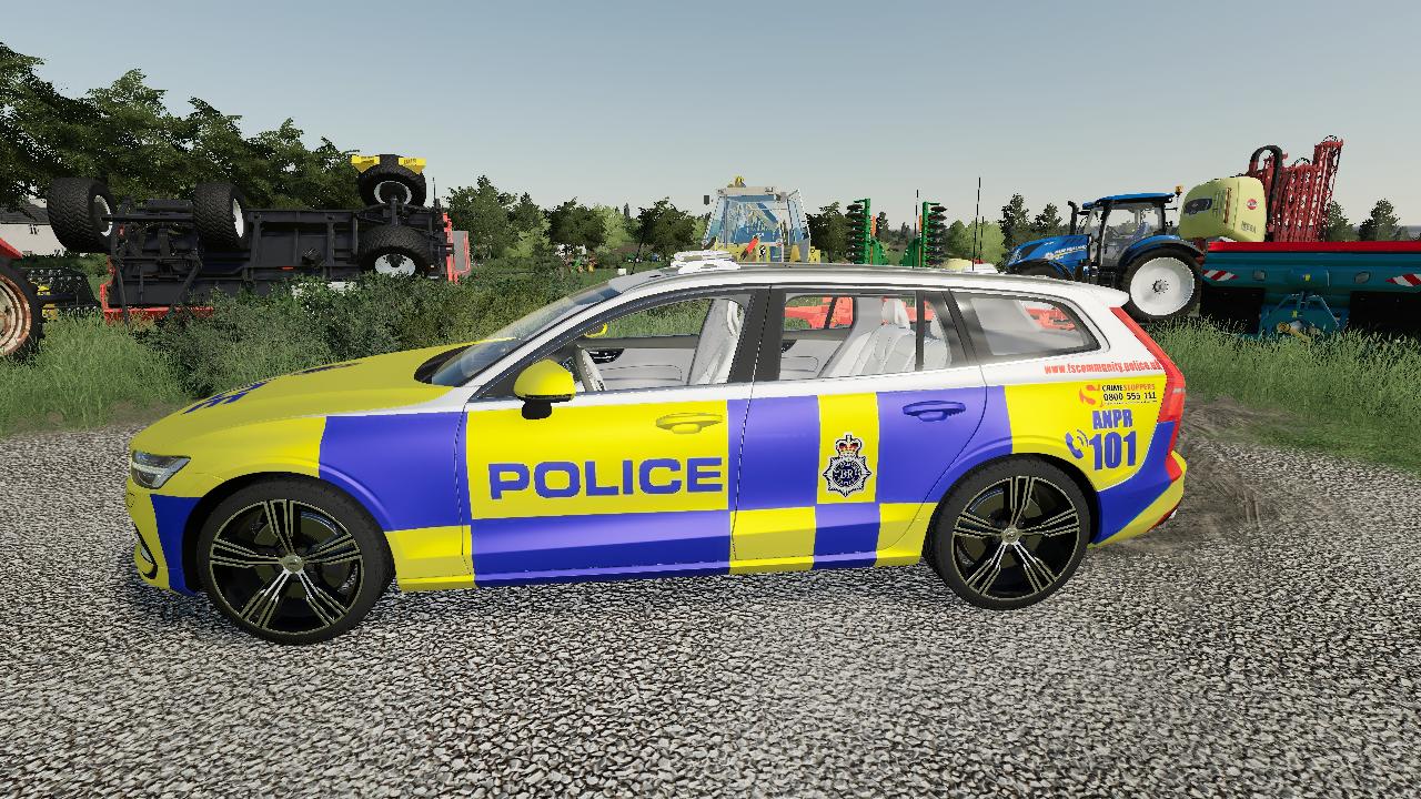 Volvo V60 UK Police Edit