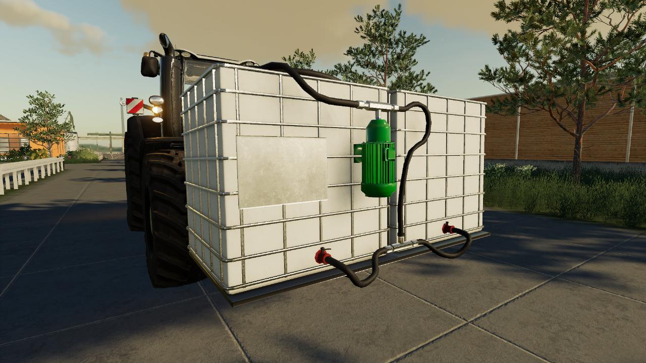 Water / milk tank