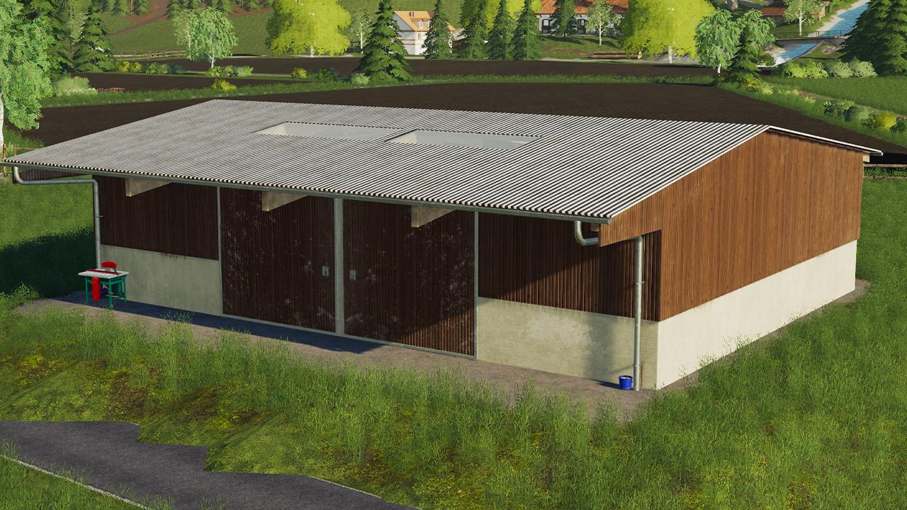 Hangar en bois