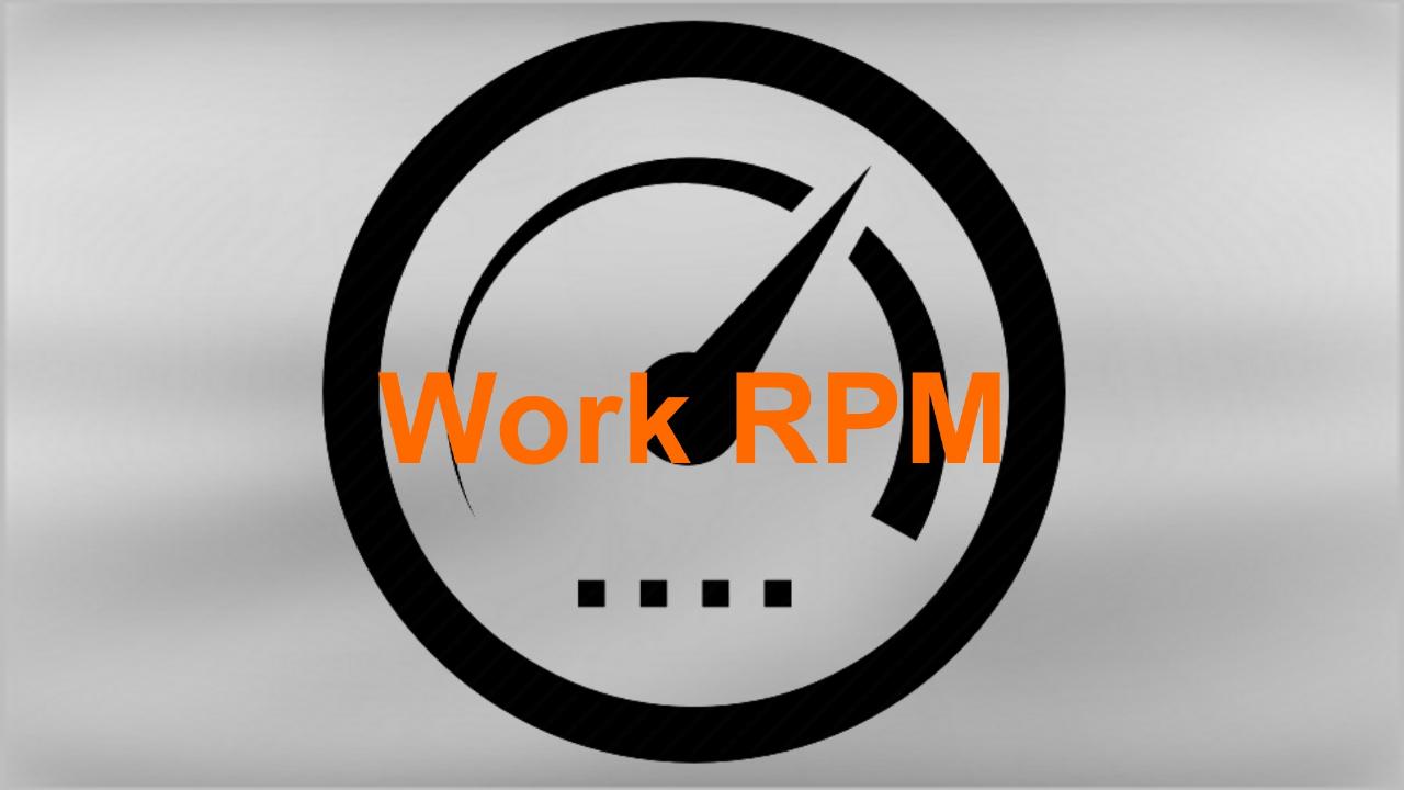 RPM de travail