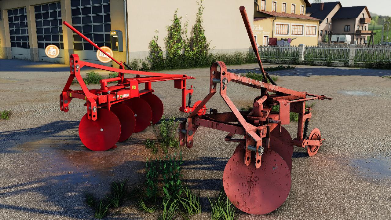 4DR disc plows