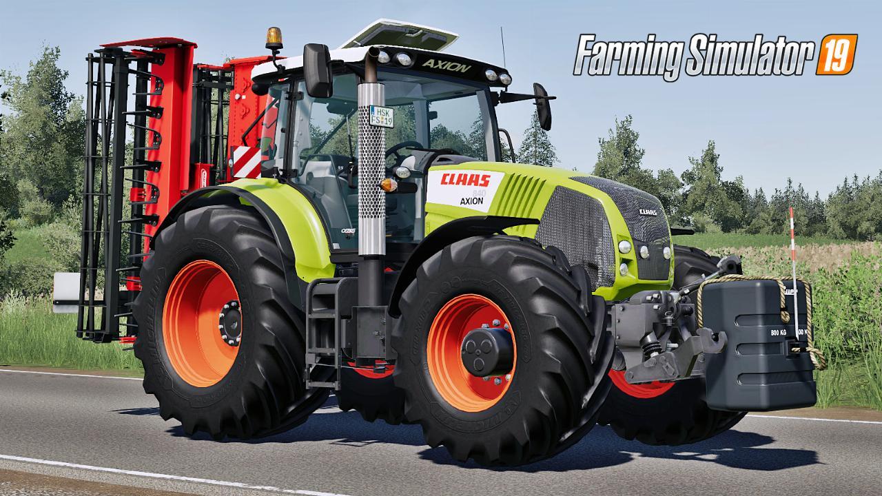 Claas Axion 800 Series