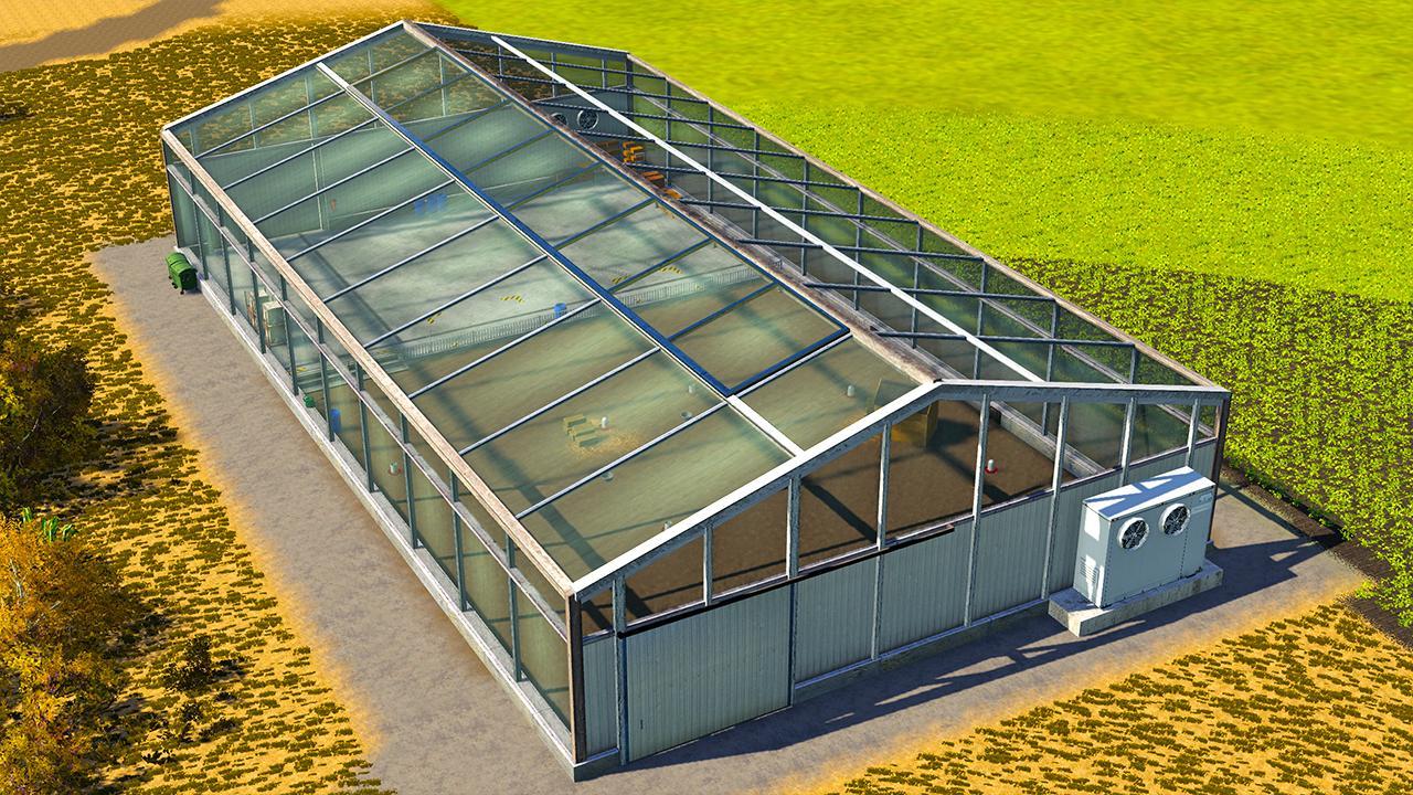 Large chicken coop