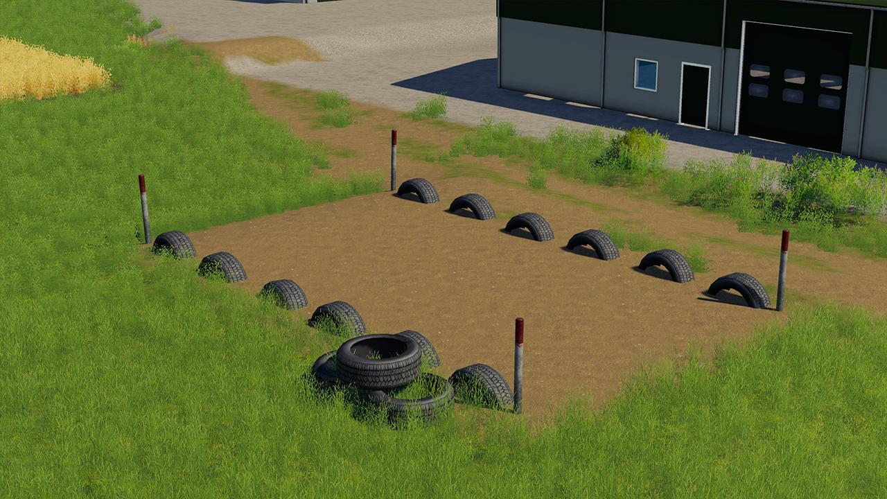 Small placeable silo