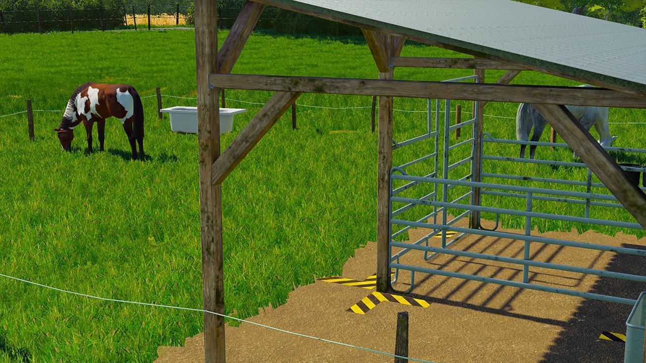 Small horse enclosure