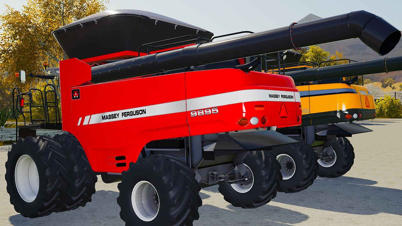 Valtra Bc 8800E Massey Ferguson 9895