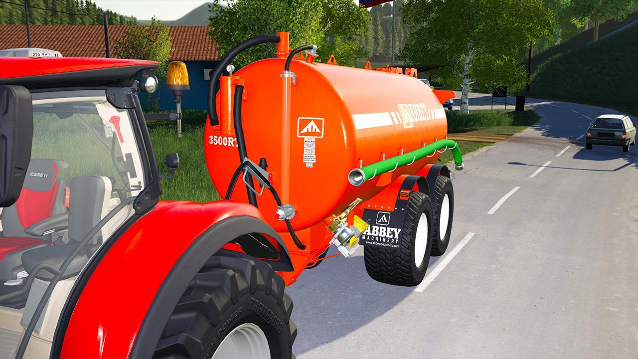 Abbey 3500 RT Vacuum Tanker FS19 - KingMods