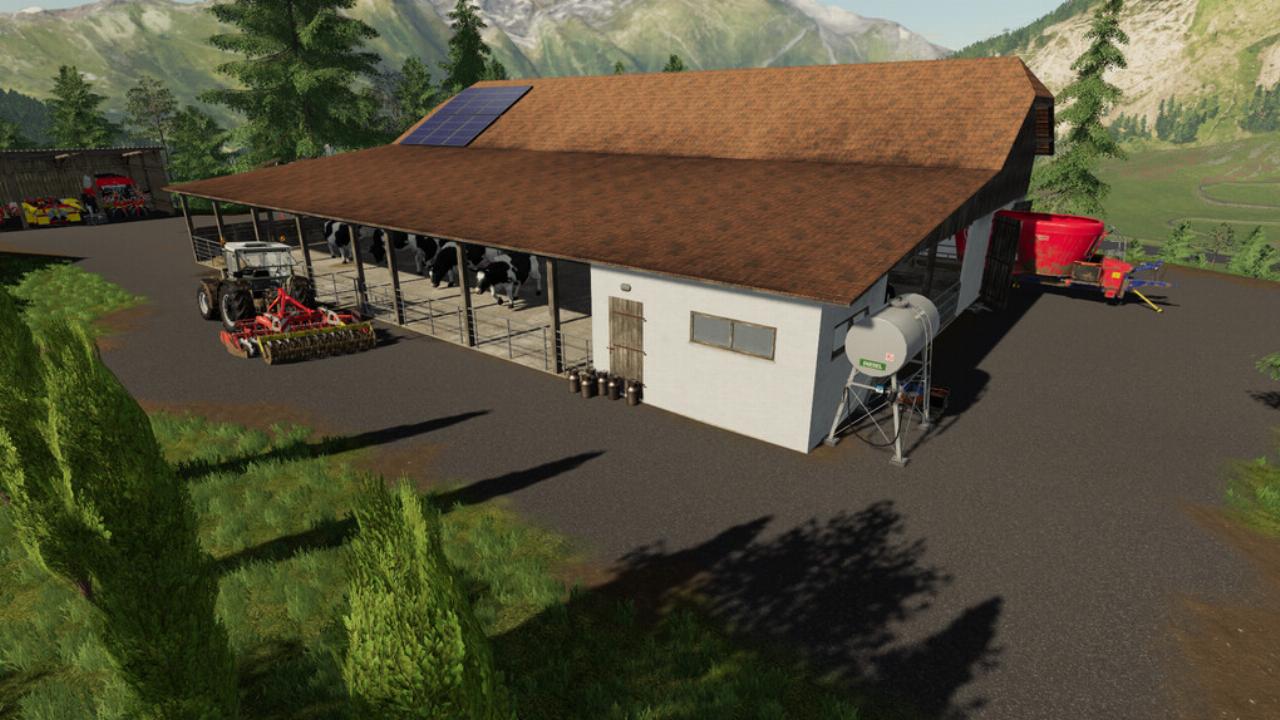 Alpine Cow Barn