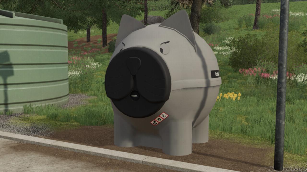Réservoirs de carburant animaux