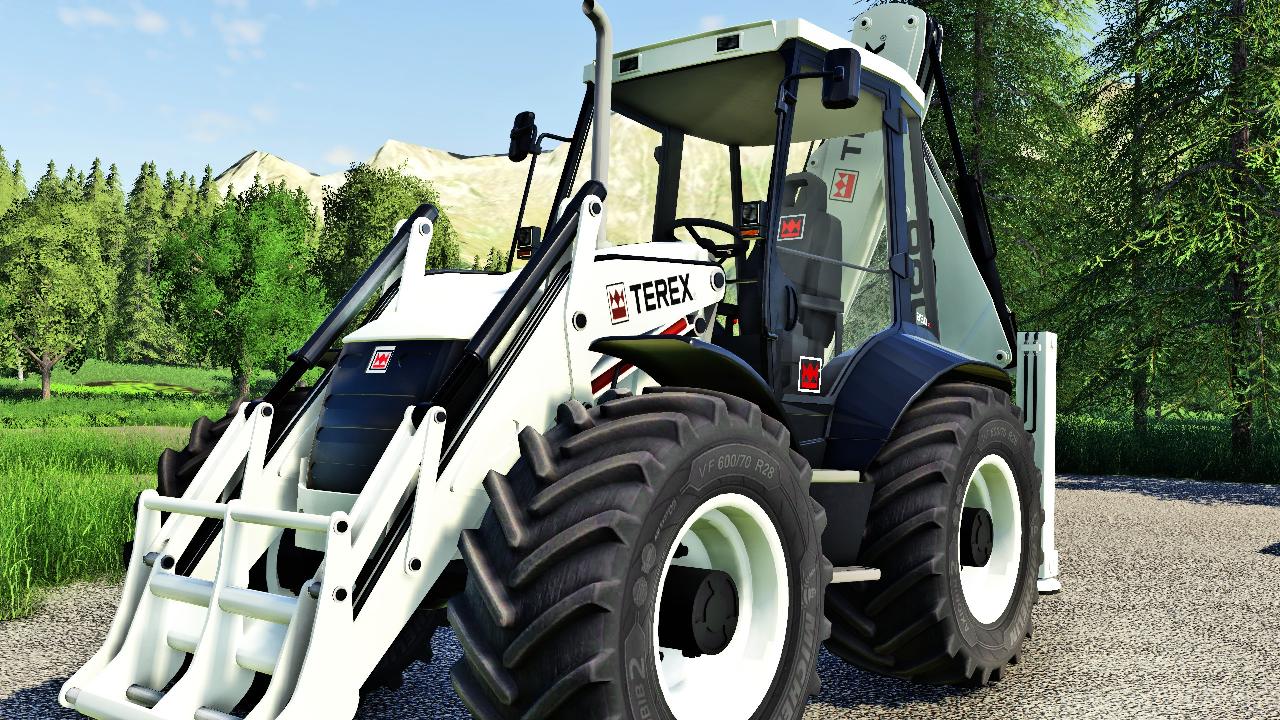 BAKHOE LOADER TEREX 860 880 SX