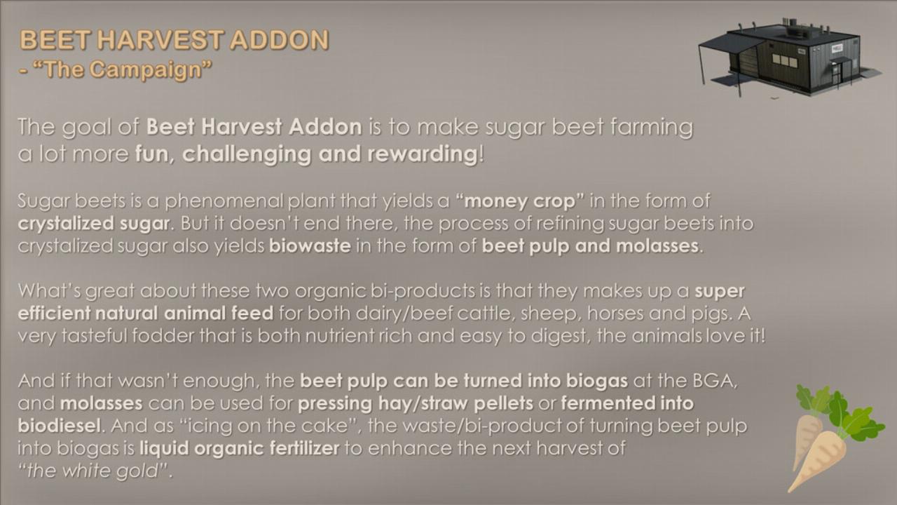 Beet Harvest Addon