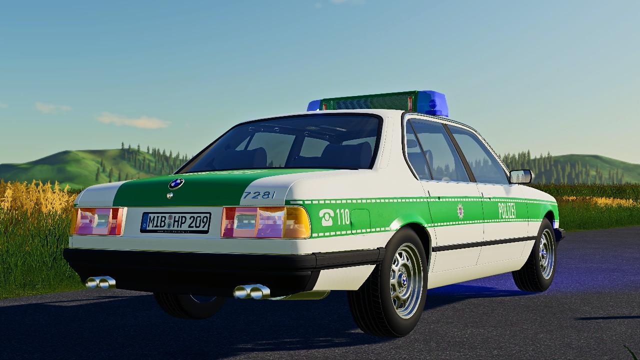 BMW 728i Polizei