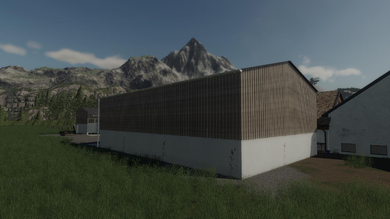 Schüttgutlagergebäude