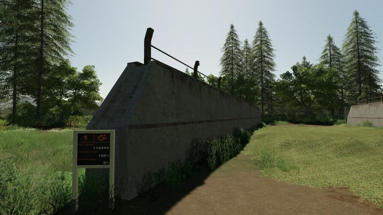 Panneau d'affichage des informations des silos