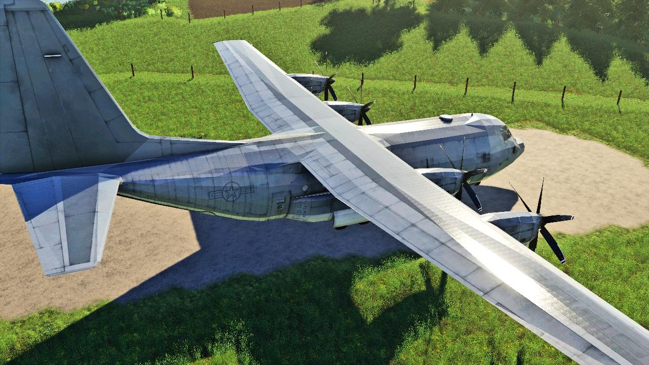 C-130 CARGO Flugzeug