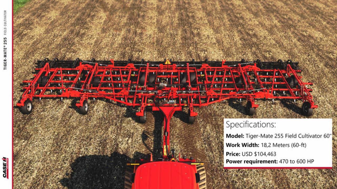 Case IH Tiger-Mate 255 Field Cultivator