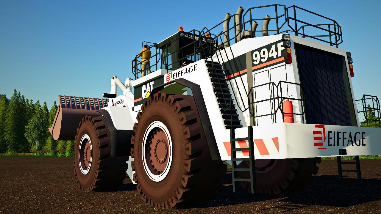 CAT 994 EIFFAGE EDITION FS19 - KingMods